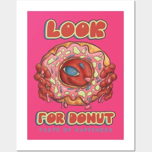 Look For Donut-Taste Of Happiness Posters and Art